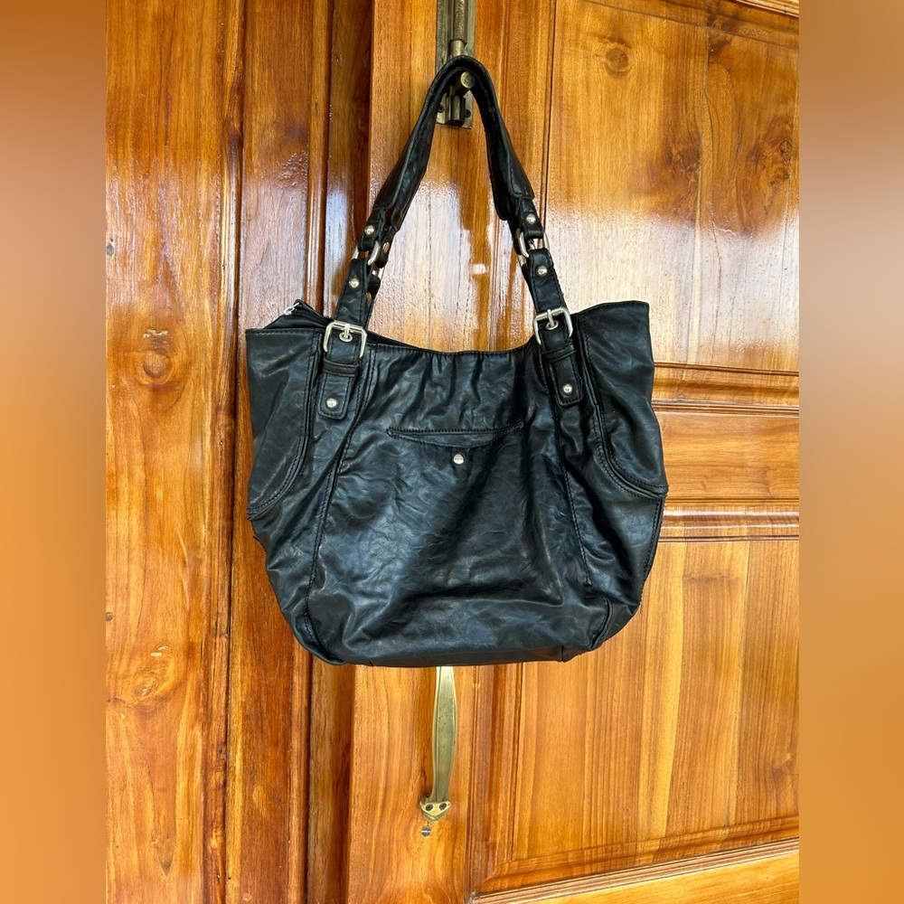 Nine West black shoulder bag. Used. - Picture 9 of 17